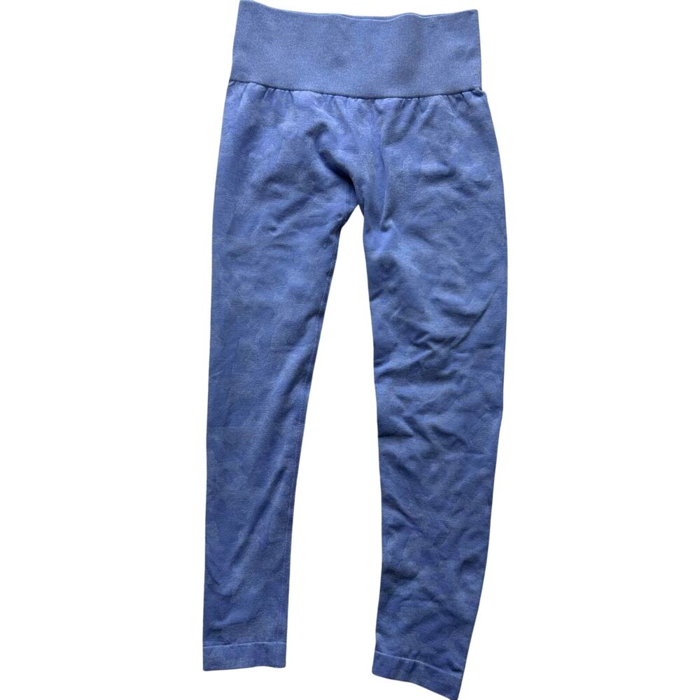 NVGTN Periwinkle Seamless Camo Leggings Size Small